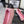CC 25SS Classic Ballet Flat Pink Tweed Cowhide 611690
