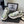 CC Sneaker Green Silver Metallic in Cowhide 611666
