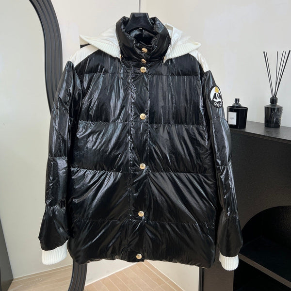 CHANEL SKI DOWN JACKET BLACK IN NYLON 841065