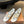 Miu Miu 26 Mary Jane Casual Flip-Flops White Brown in Mesh fabric 614740