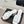 Chanel 26C Camellia Wood Grain Platform Sandals White in Leather 615916