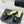 CC 26s Bow Slippers High Heel 35mm Black Satin Sheepskin 615751