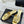 CC 26s Bow Slippers High Heel 35mm Gold Metallic Satin Sheepskin 615746