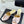CC 26s Bow Slippers High Heel 75mm Pink Satin Sheepskin 615743