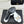 CC Classic Rhinestone Double C Bow Kitten Heel Slippers White in Cowhide 615816