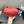 Prada Beret Red in Suede 125849