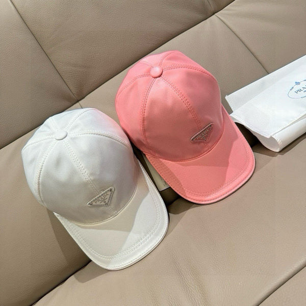 Prada Classic Baseball Cap White in Oxford 125613