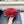 Prada 25 Women's Beret Red in Cloth 123103