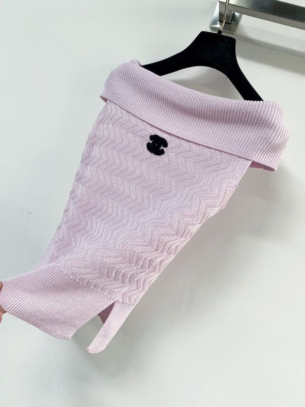 Chanel Vest Pink in Wool 125463