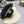 Chanel 25 Black Straw Hat 197913