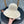 Chanel Wide-brimmed Fisherman Hat Cream in Cloth 197793