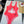 Chanel One-piece Swimsuit Pink in Nylon 195157