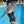 Chanel One-piece Swimsuit Black in Cotton 195027