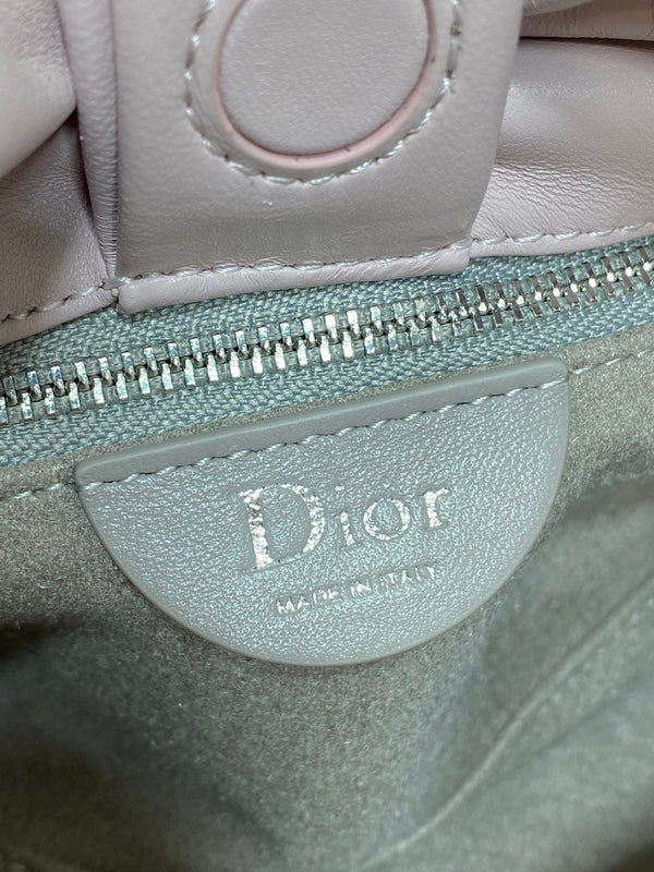 Dior 26 Bow Chain Bag in Rose Pink Lambskin
