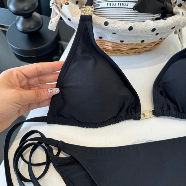 Celine Bikini Swimsuit Black in Polyamide 203012