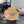 Chanel Elegant flat-top Beige Pink in Straw Hat 205393