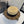 Chanel Beige Black Raffia straw hat 205379