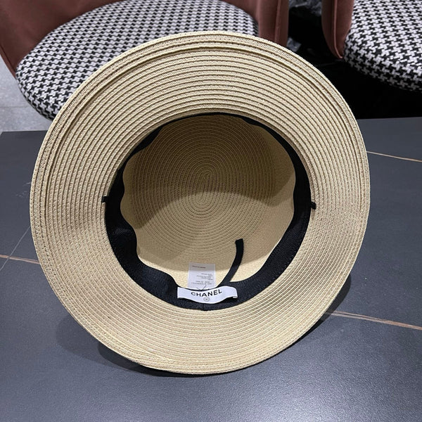 Chanel Summer Sunscreen Hat Ivory in Weaving 205280
