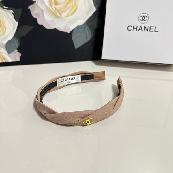 Chanel Headband Light Pink in Cloth 201911