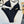 Loewe Bikini Swimsuit Black in Cotton 204596