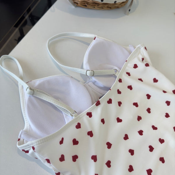 Miumiu One-Piece Swimsuit White in Cotton polyester 204709