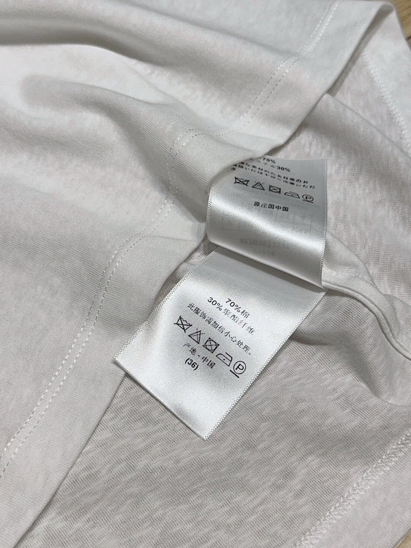 Dior T-shirt White in Cotton 193354