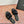 Chanel Bouclé Sandal Black in Fabric Sheepskin 685949