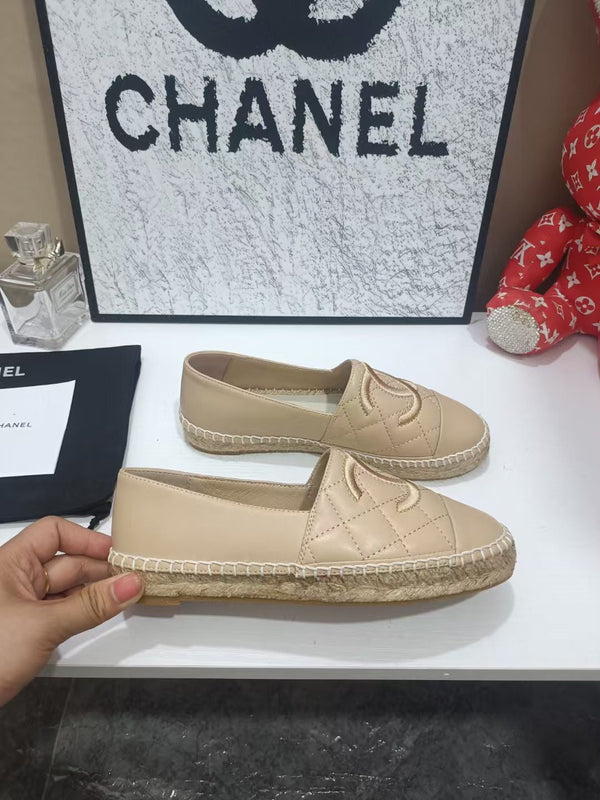 Chanel Espadrilles Beige in Cowhide 684834
