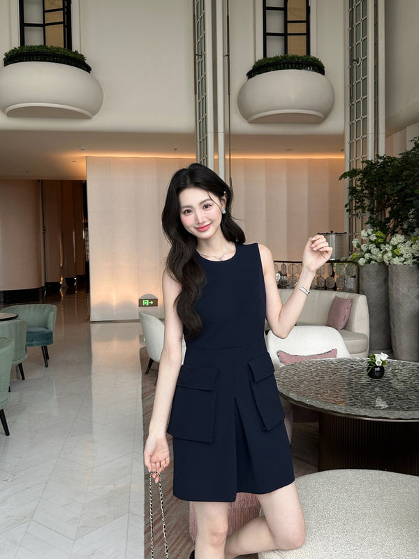Chanel Dress Black in Acetate 202467