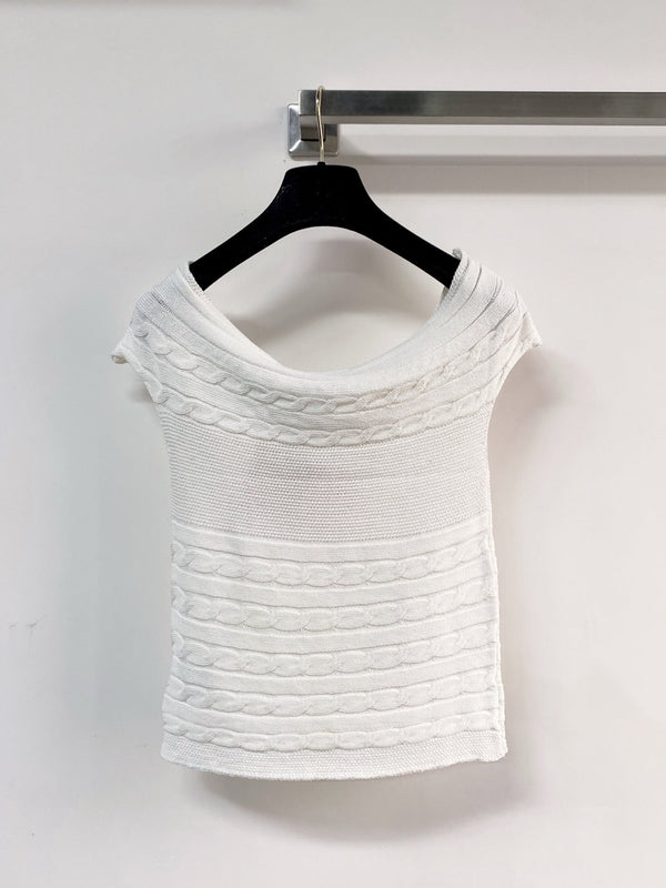 Miumiu Short-Sleeve T-Shirt White in Cotton Nitrile 208017
