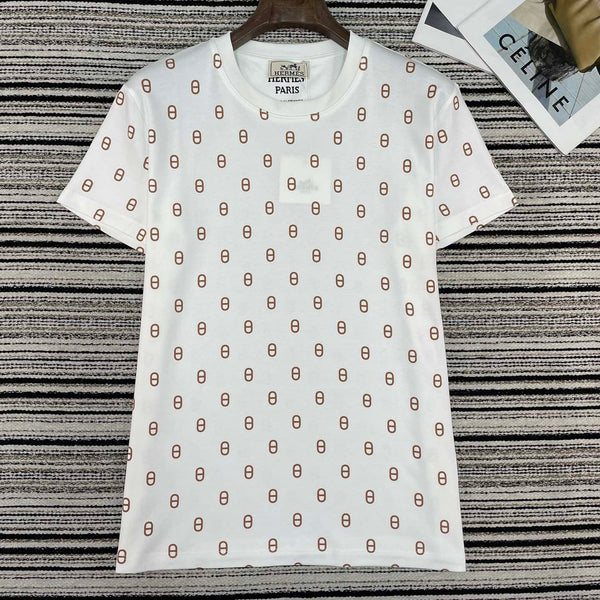 HM T-Shirt White in Cotton 167903