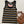 Miu Miu 26SS Striped Knit Vest Black in Wool 223081