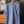 LV Striped Short-Sleeve Shirt Blue in Cotton Poplin 220323