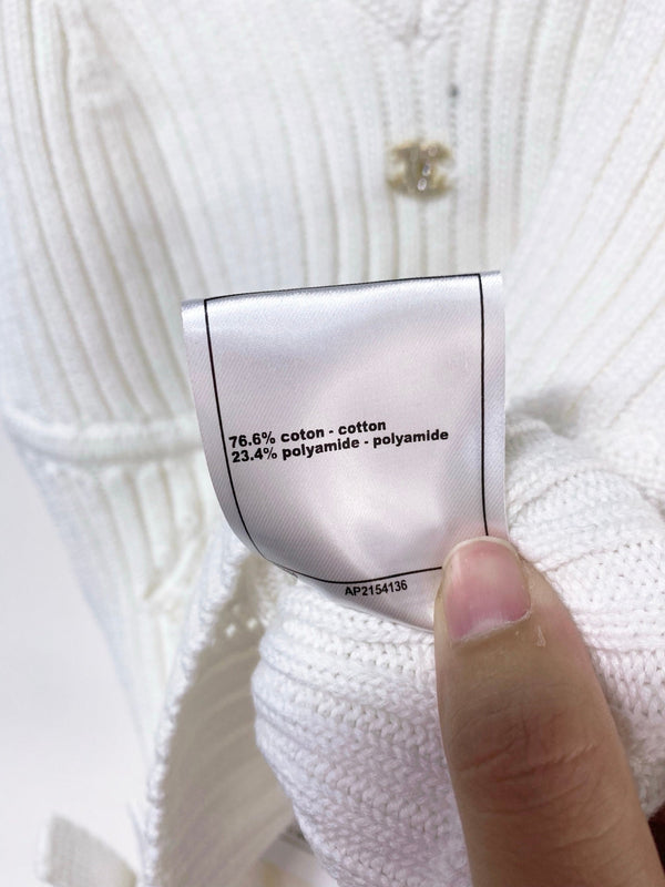 Chanel Bella Camisole White in Cotton 248374