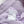 Chanel Rhinestone-Button Waist Trousers Purple in Cotton 236933