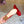 LV Romy Flat Ballerina Red in Crochet 703068