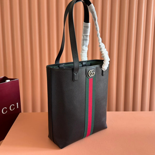 Gucci Ophidia Tote Bag 36 Brown in Cowhide 285043
