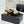 CC 26S Double C Patchwork Sandal 50 Black Gold in Custom leather 706377