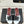 CC 26S Double C Patchwork Sandal White Black in Cowhide 706371