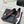 CC 26S Double C Patchwork Ballet Flat Black White in Cowhide 706366