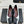 CC 26S Double C Patchwork Ballet Flat Black White in Cowhide 706366