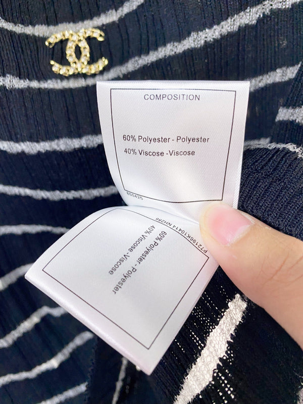 Chanel Vest Black in Polyester 273022