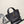 YSL Le 5 à 7 Baby Bea Tote Bag 19cm Black in Deerskin 285533
