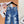 Chanel 26 Double C Logo Straight Leg Pants Blue in Cotton 298254