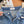 Chanel 26 Double C Logo Straight Leg Pants Blue in Cotton 298254