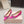 Mach & Mach 26SS Rhinestone Bow Flats Pink in Silk 722451