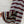 Chanel Striped T-shirt Dress Burgundy in Pure Cotton 375546