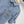 Loewe 26 Embroidered Short-Sleeve Shirt Blue in YB Twill Cotton Denim 375338