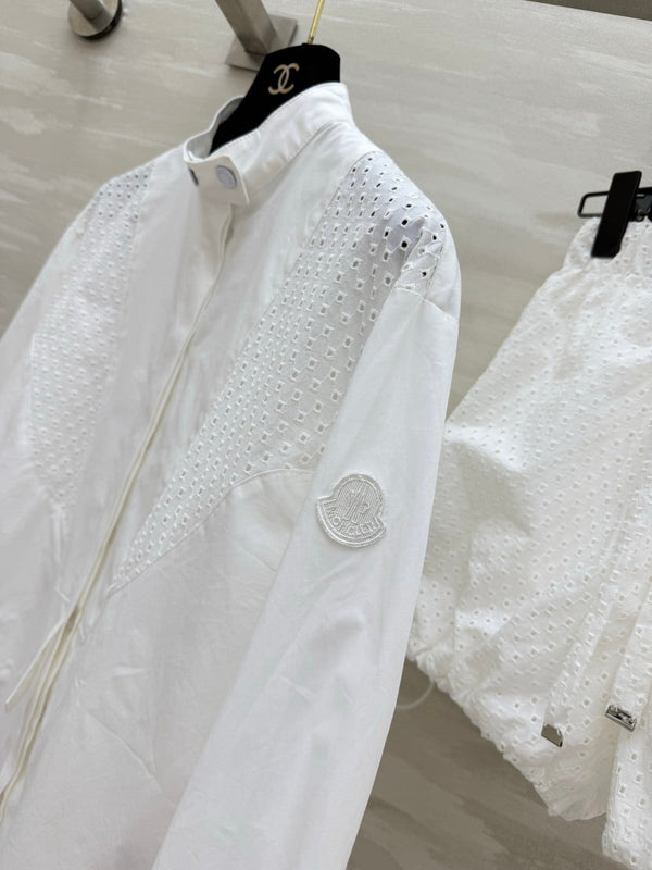 Moncler 26 Summer White Moonlight Set in 375525