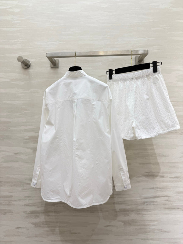 Moncler 26 Summer White Moonlight Set in 375525